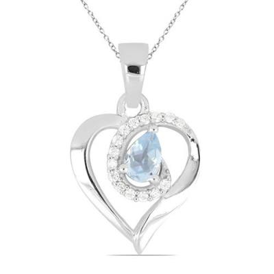 BUY NATURAL GARNET GEMSTONE CLASSIC PENDANT IN STERLING SILVER